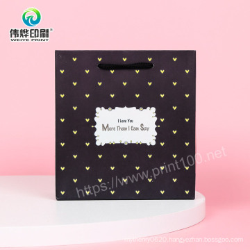 Manufacturer of Fashion Packaging Paper Gift Bag for Clothing Custom Design